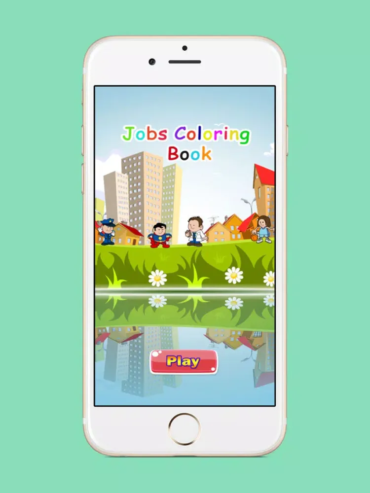تصاویر Jobs Coloring Book For Kids iPad 