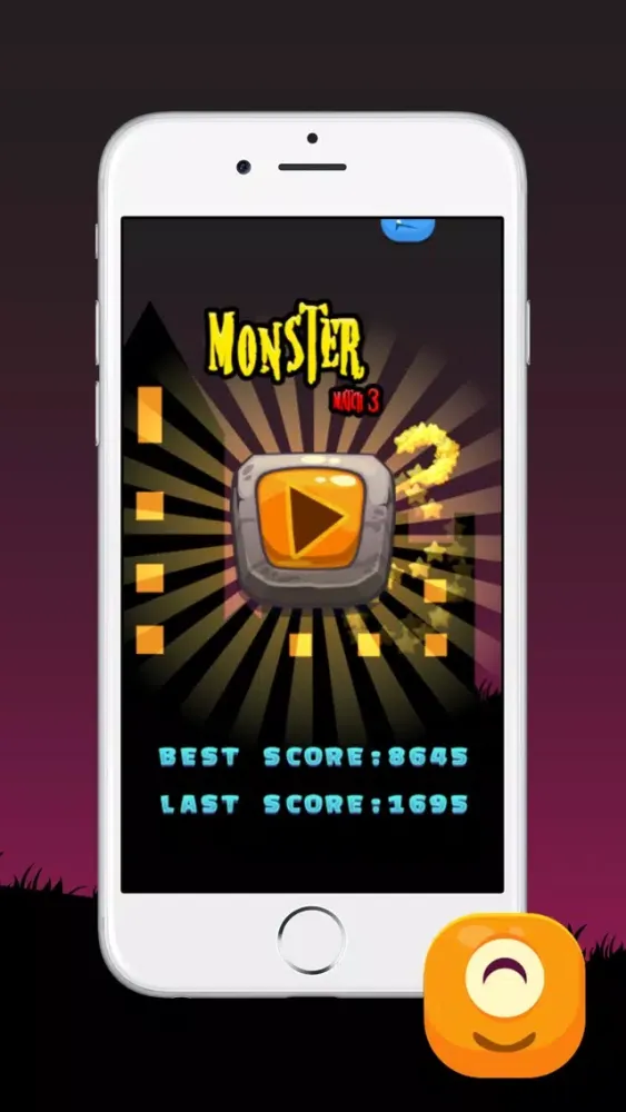 Capturas de tela do Monster Match 3+ Game