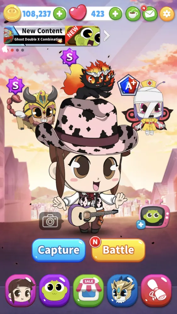 Capturas de tela do GETCHA GHOST