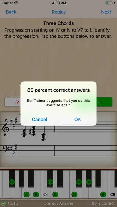 Screenshot di Ear Trainer