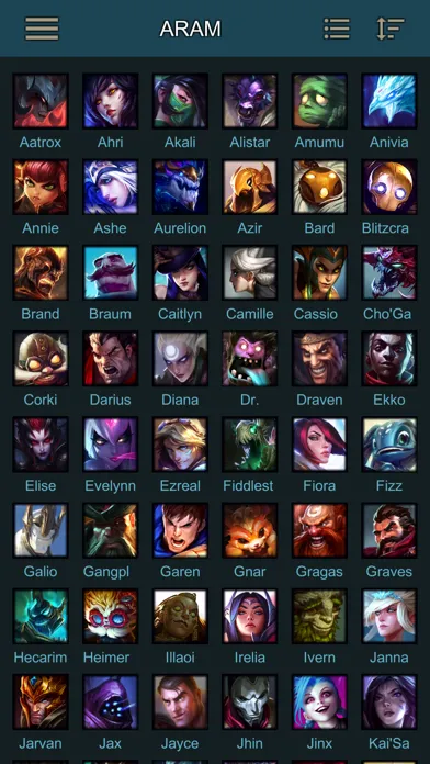 Builds Assist for LOL Ekran Görüntüleri
