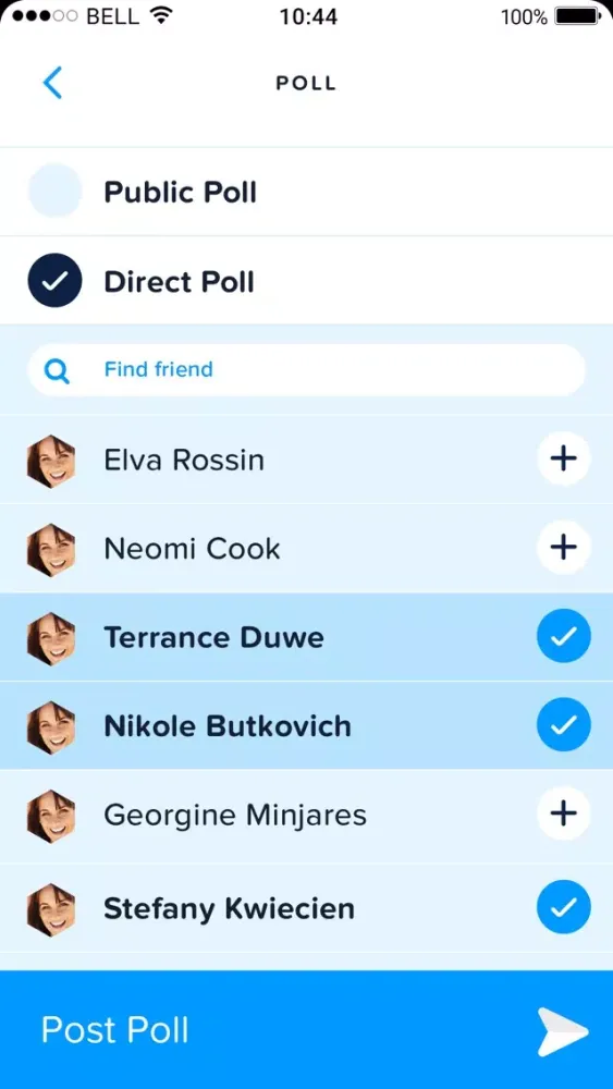 Pop-Op - The Popular Opinion App Screenshots