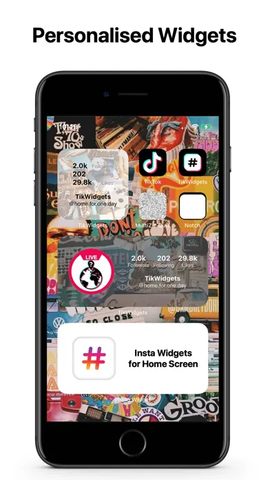 Capturas de pantalla de Insta Widgets for Home Screen