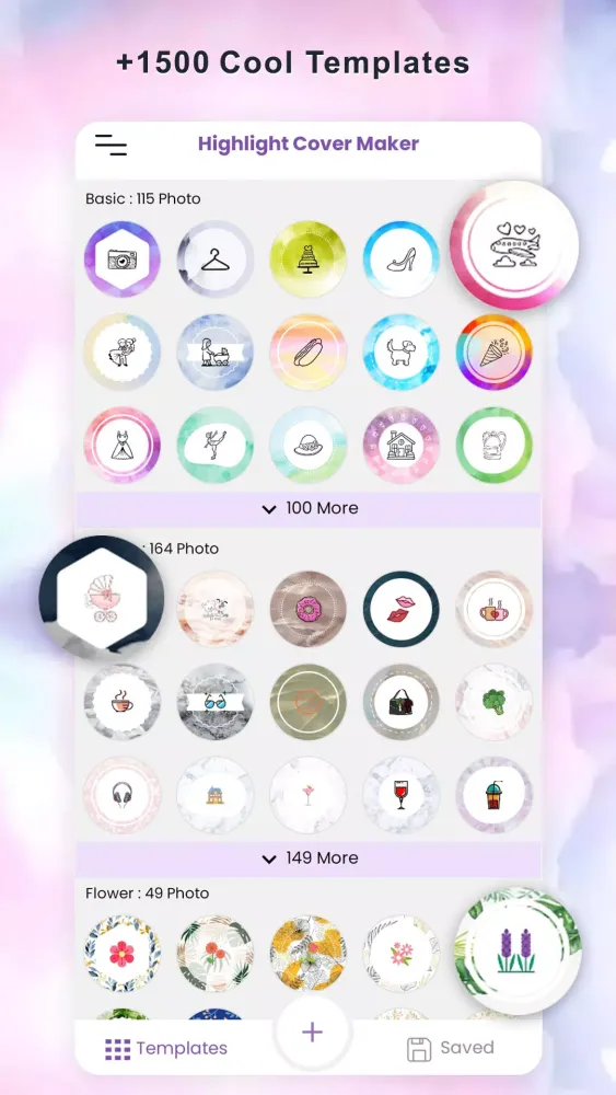 Captures d'écran de Highlight Cover - Logo Maker