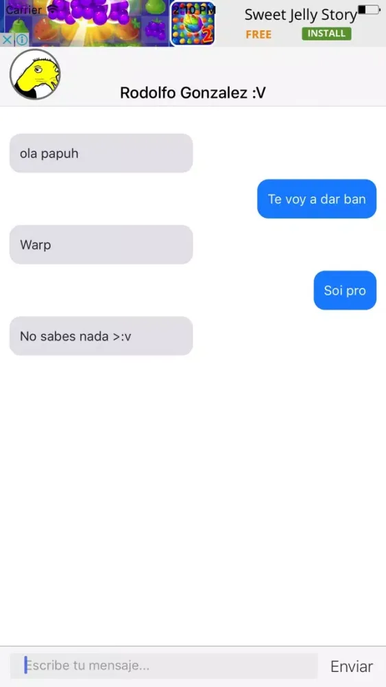 Скриншоты RataChat