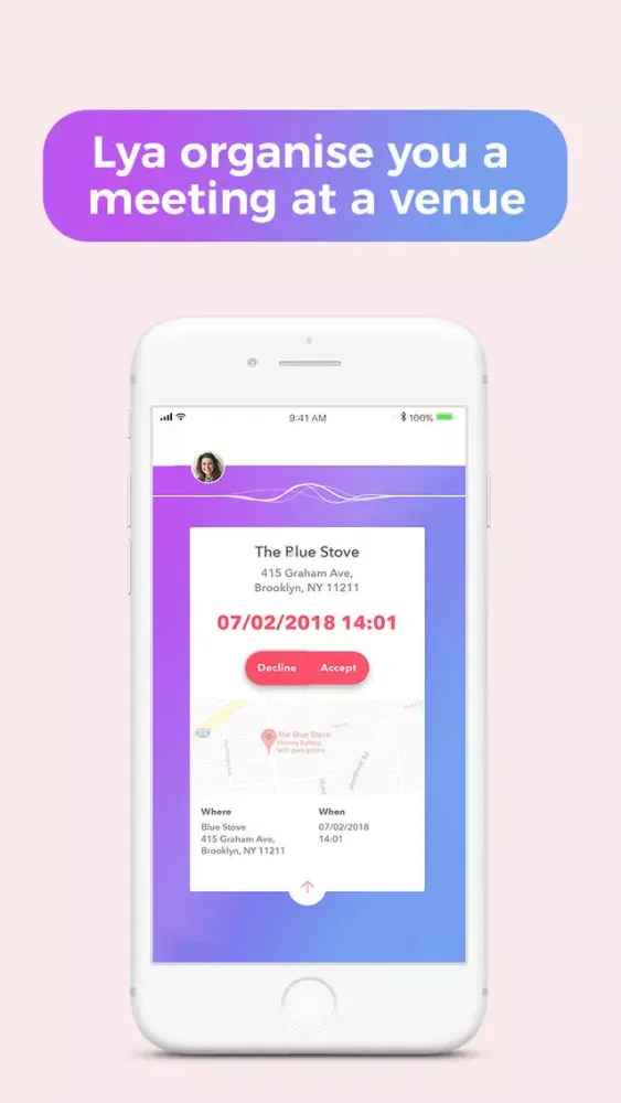 Ảnh chụp màn hình của Lya - Meet Inspiring People