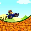 Puppy Racing Climb Mountains Puppy Racing Climb Mountains