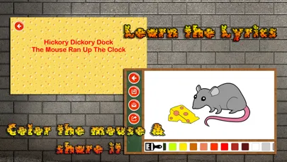 Hickory Dickory Dock - Rhyme Screenshots