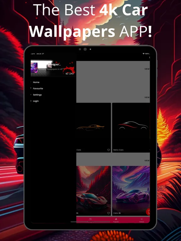 Car Wallpaper 4k iPad  Screenshots