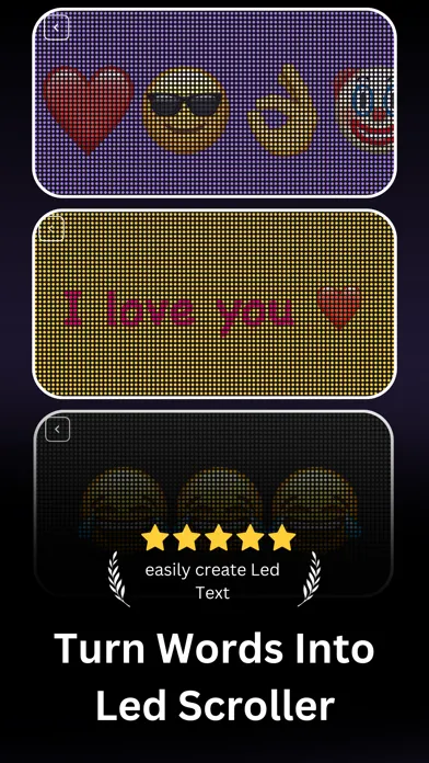Led Text - Marquee Scroller Screenshots
