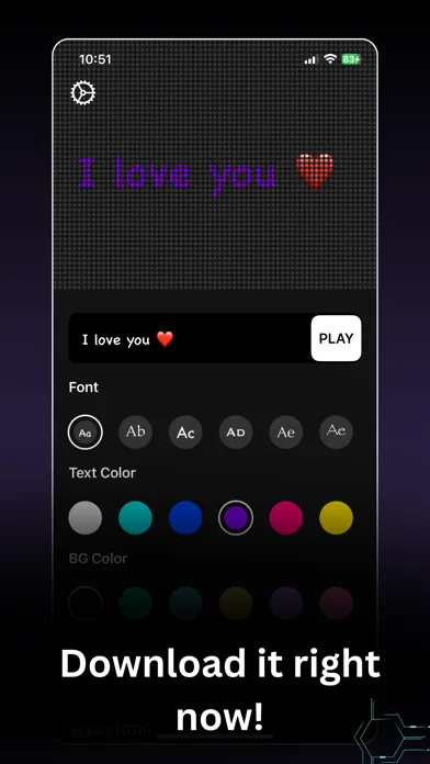 Led Text - Marquee Scroller Screenshots