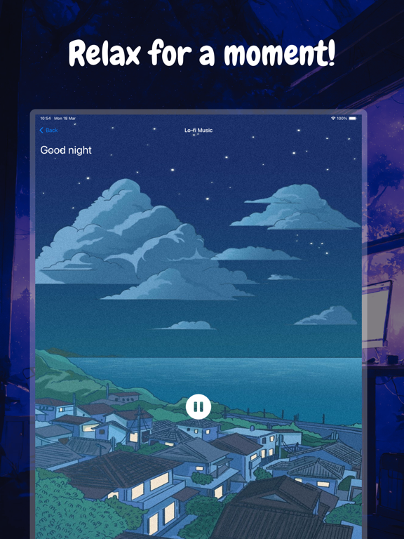 Lofi Music iPad 应用截图