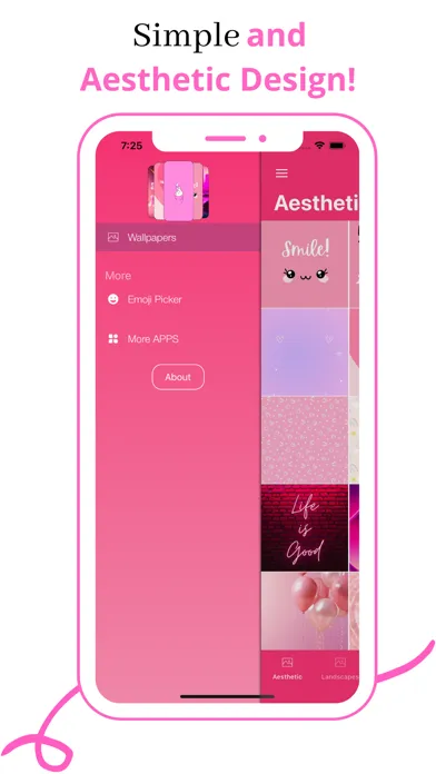Pink Aesthetic Wallpaper Screenshots