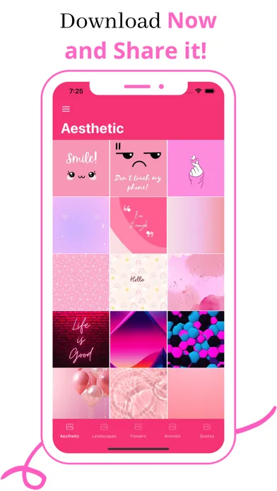 Pink Aesthetic Wallpaper Screenshots