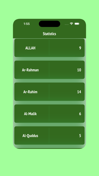 Capturas de pantalla de Names of Allah 99 Divine Names