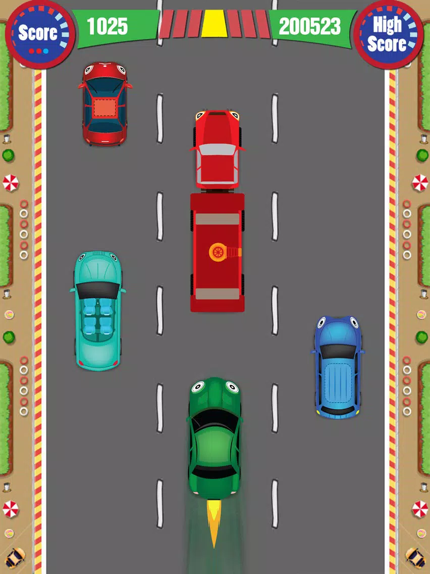 Captures d'écran de Nifty Car Racing iPad 