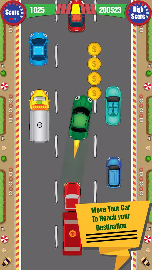 Captures d'écran de Nifty Car Racing