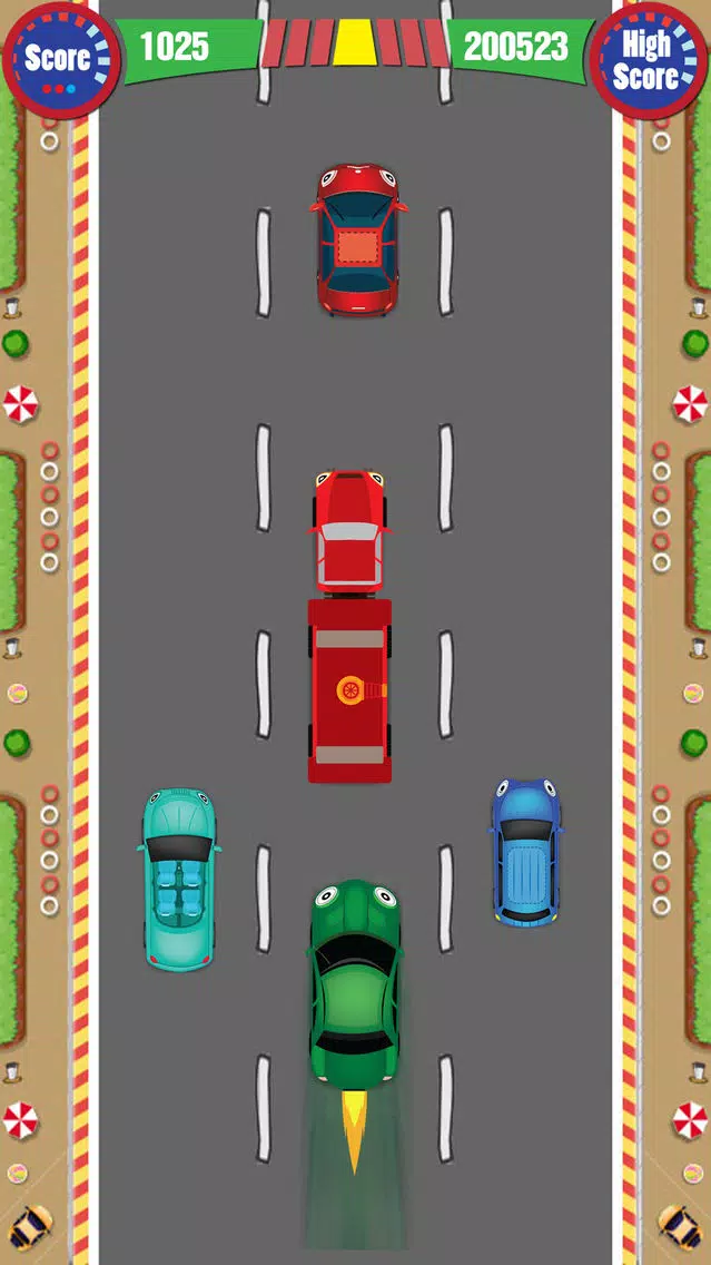 Captures d'écran de Nifty Car Racing