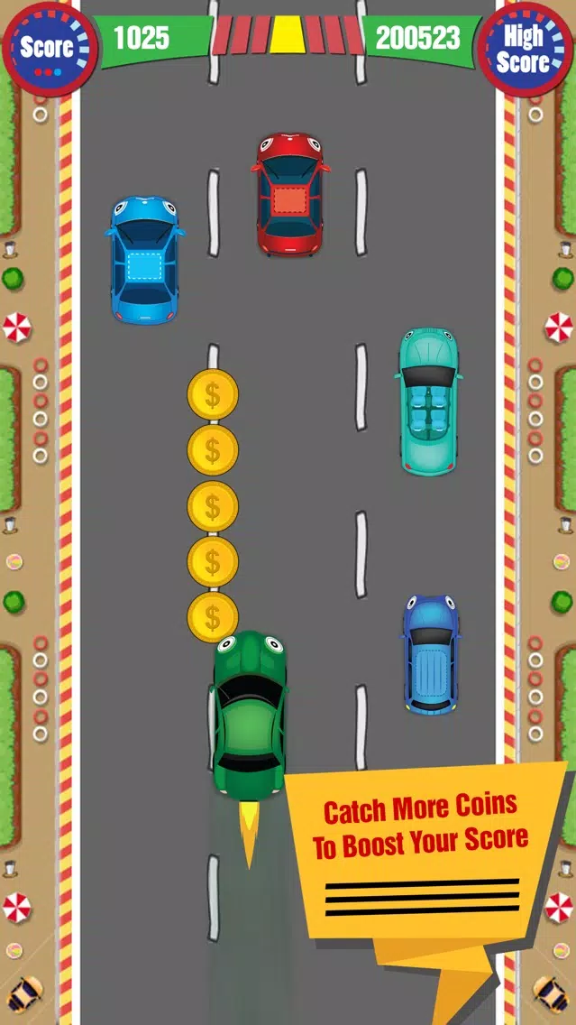 Captures d'écran de Nifty Car Racing