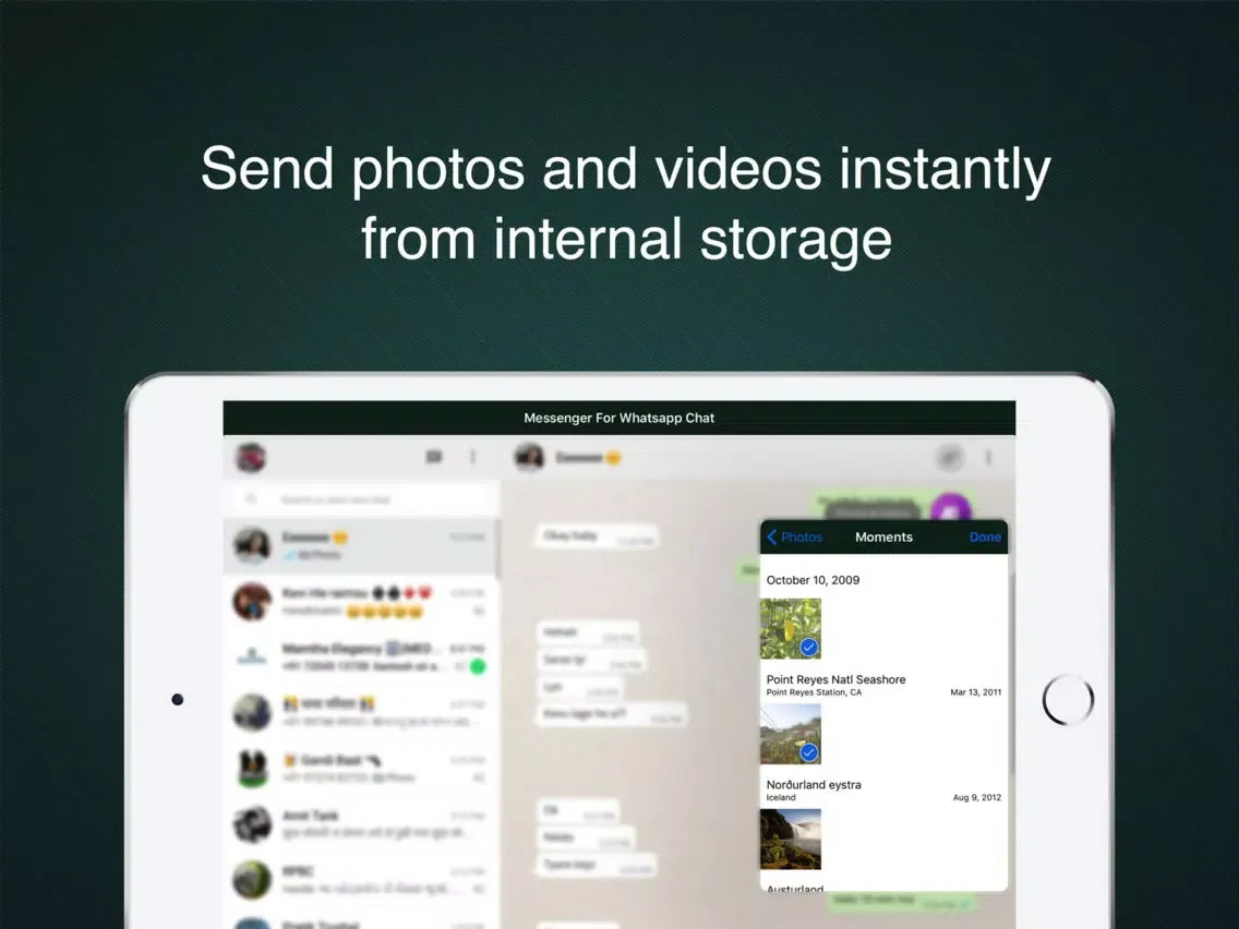 Dual Messenger Pro iPad  Screenshots