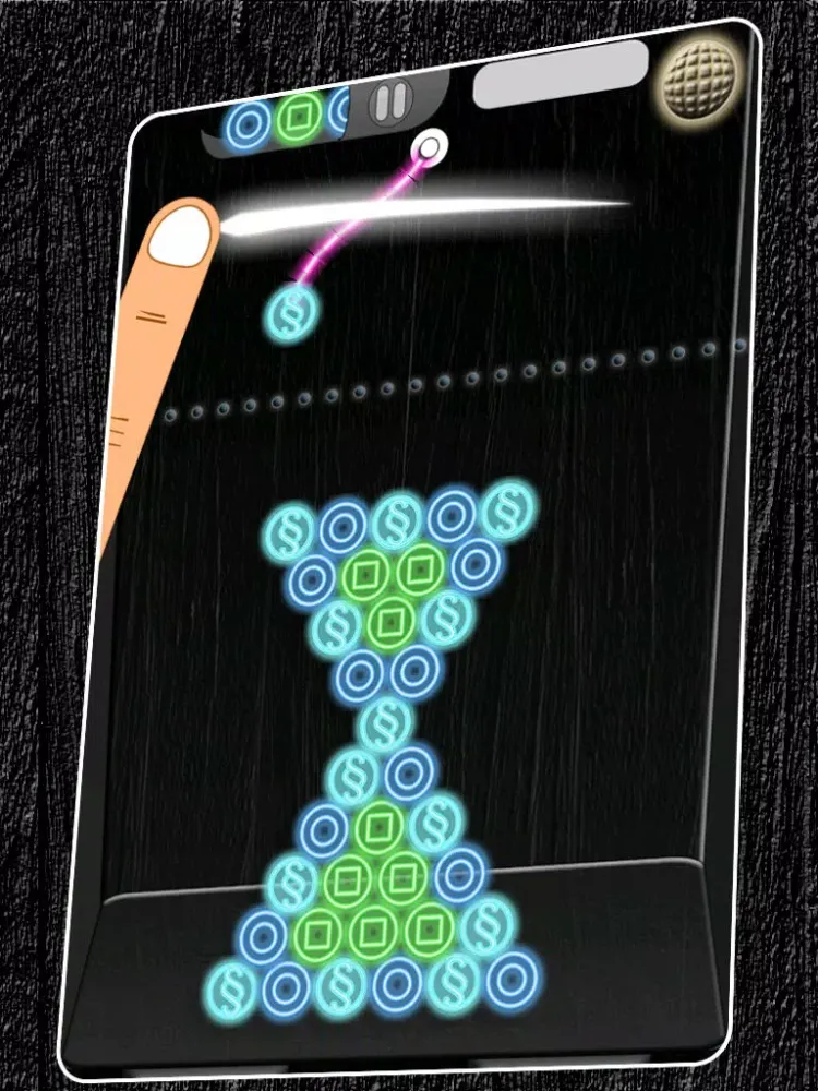 Capturas de tela do Neon Rope Cut Genesis iPad 
