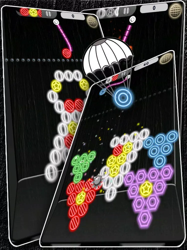 Capturas de tela do Neon Rope Cut Genesis iPad 