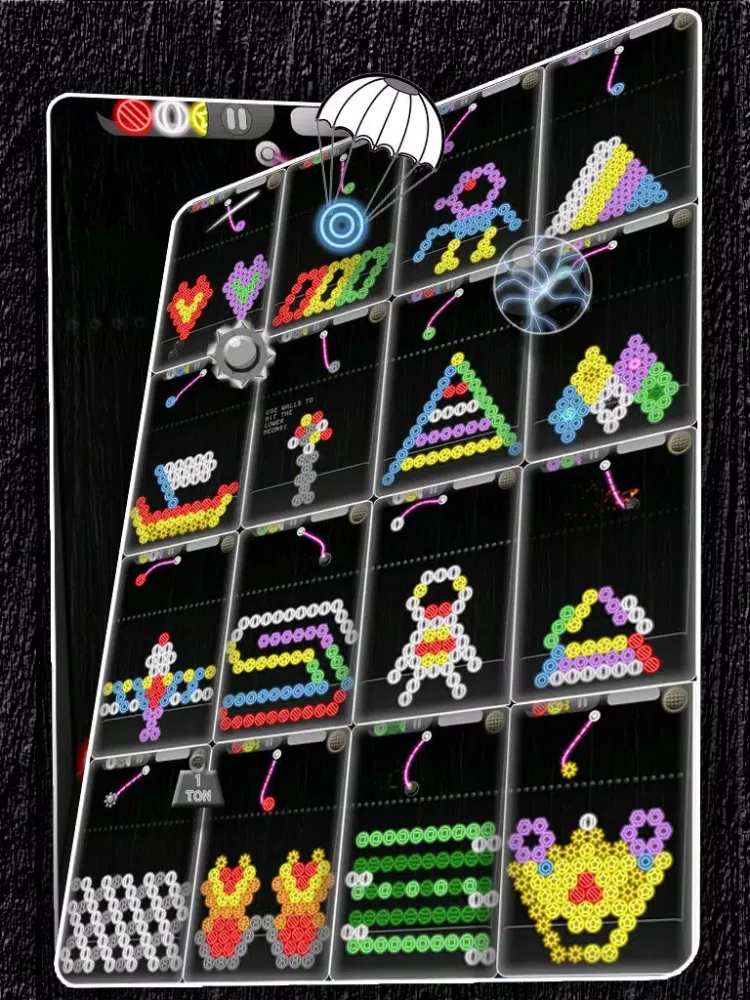 Capturas de tela do Neon Rope Cut Genesis iPad 