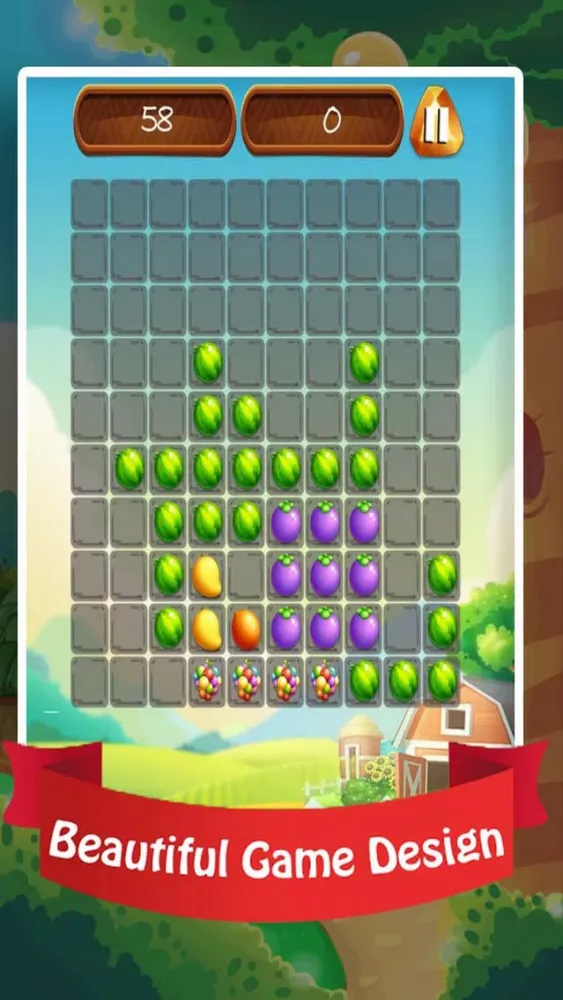 Tangkapan layar Block Fruit Puzzle