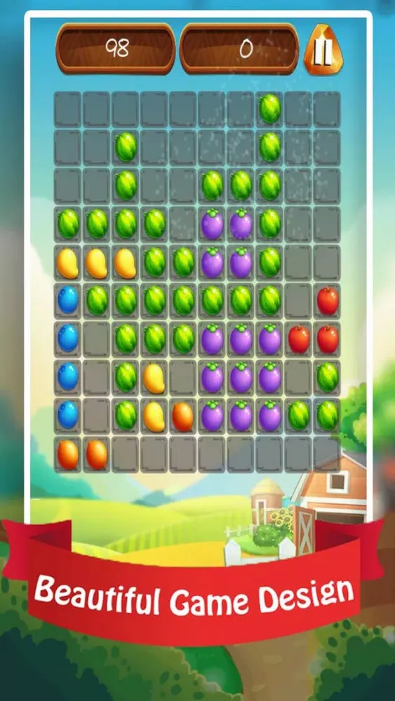 Tangkapan layar Block Fruit Puzzle