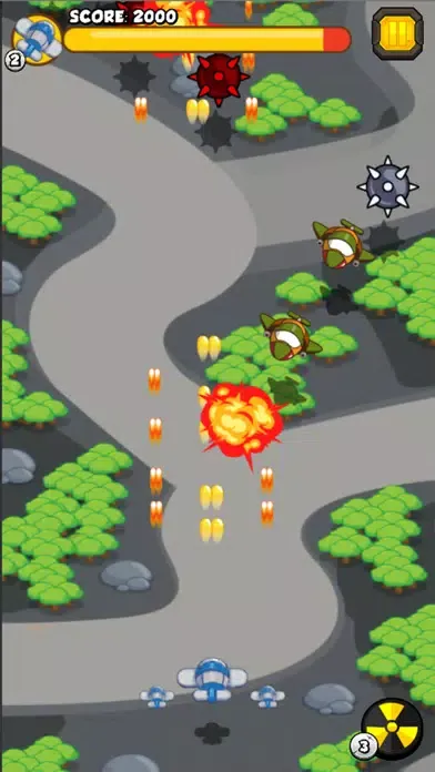 Zrzuty ekranu Sky Hawk - Pocket Arcade Shooter