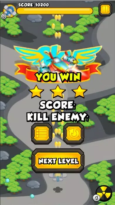 Zrzuty ekranu Sky Hawk - Pocket Arcade Shooter