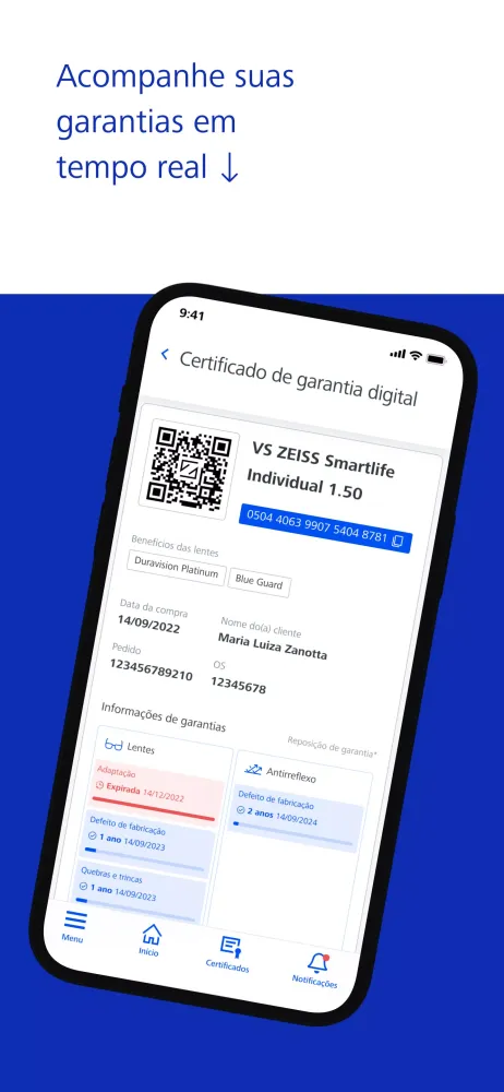 Capturas de pantalla de ZEISS For Life