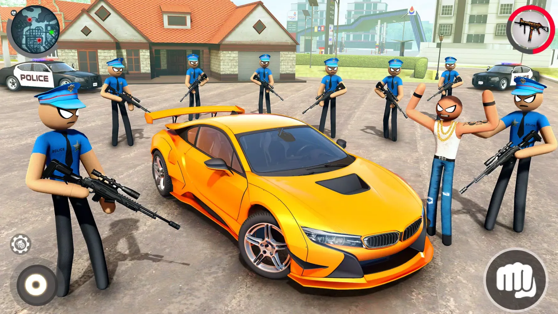 Police Fight Crime Thief City Screenshots