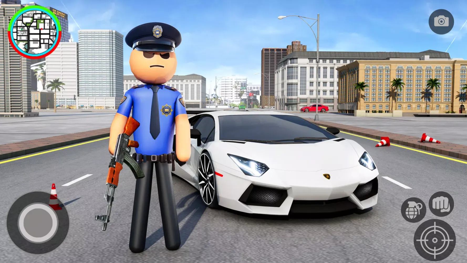 Police Fight Crime Thief City Screenshots
