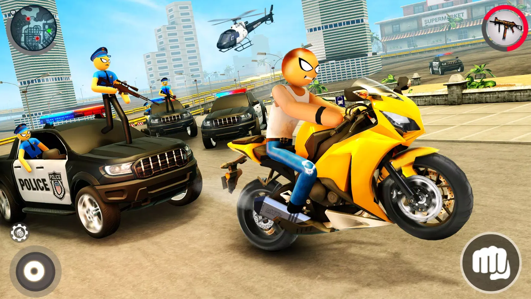 Police Fight Crime Thief City Screenshots