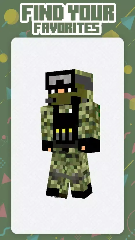 Скриншоты Military Skin for Minecraft