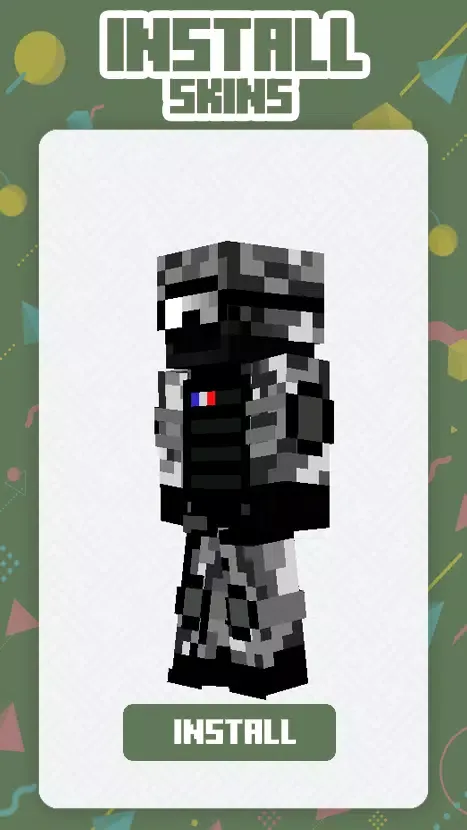 Скриншоты Military Skin for Minecraft