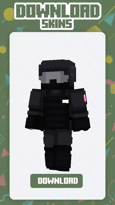 Скриншоты Military Skin for Minecraft