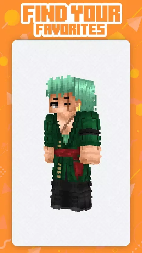 Male Anime Skin Minecraft Screenshots