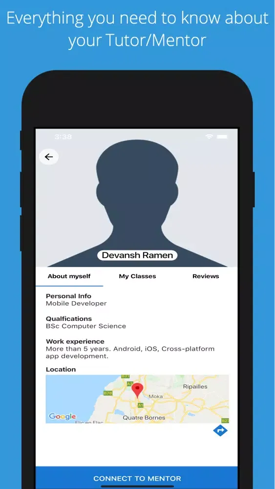MentorMe - Learn from the best Screenshots