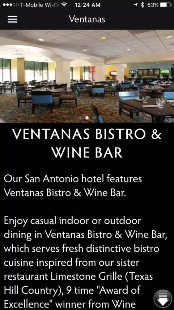 DoubleTree San Antonio سکرین شاٹس