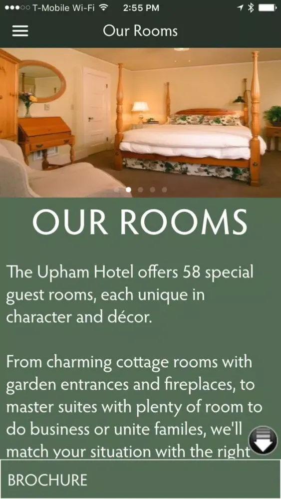 Ảnh chụp màn hình của The Upham Hotel