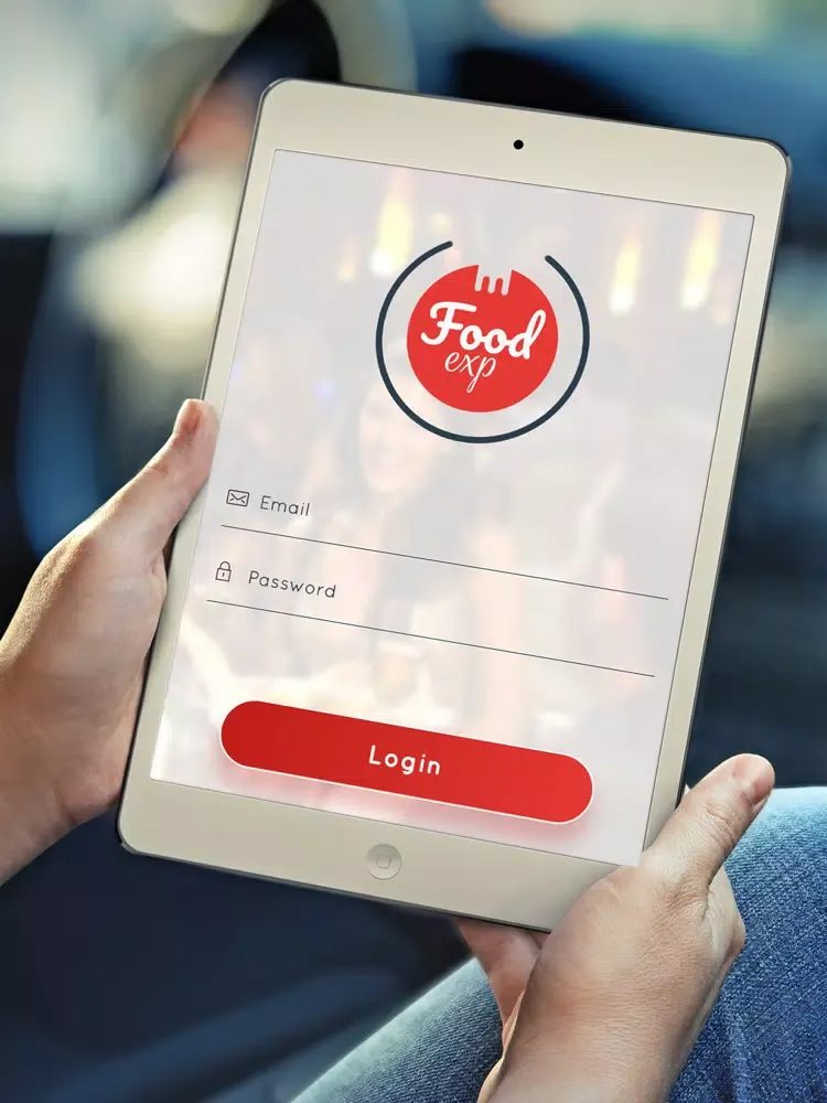 Ảnh chụp màn hình của FoodExp iPad 