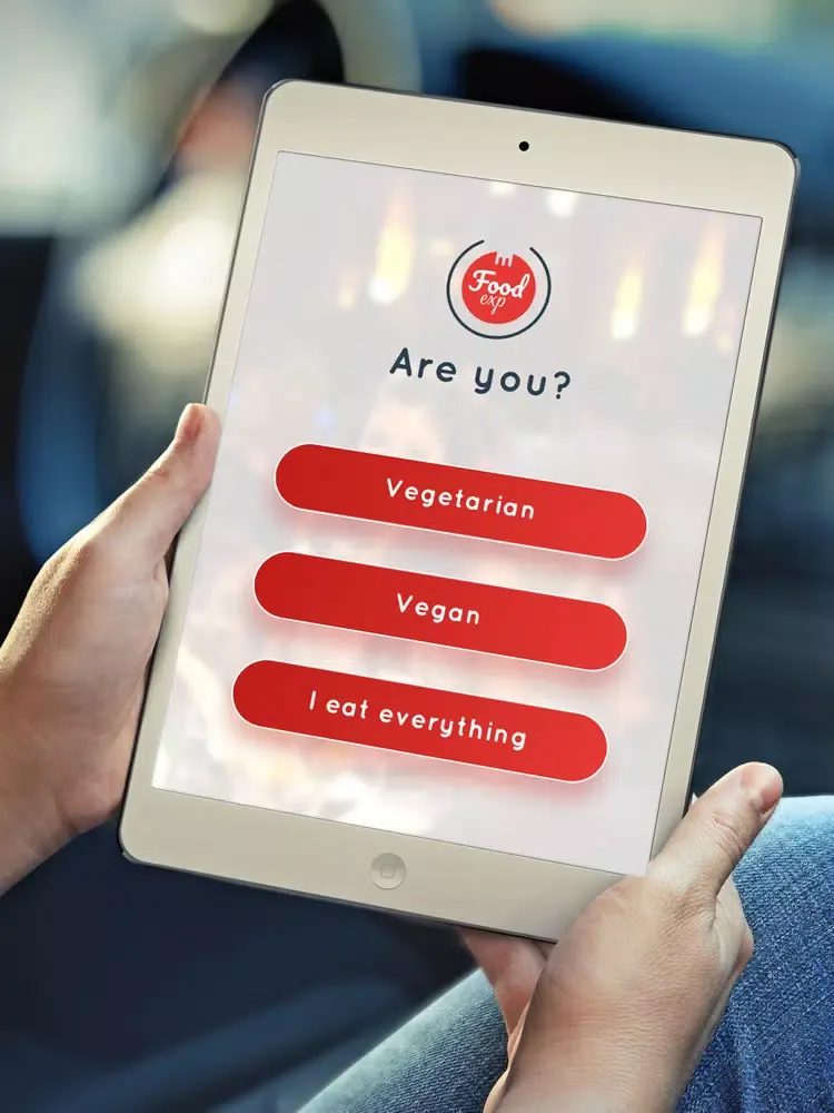 Ảnh chụp màn hình của FoodExp iPad 