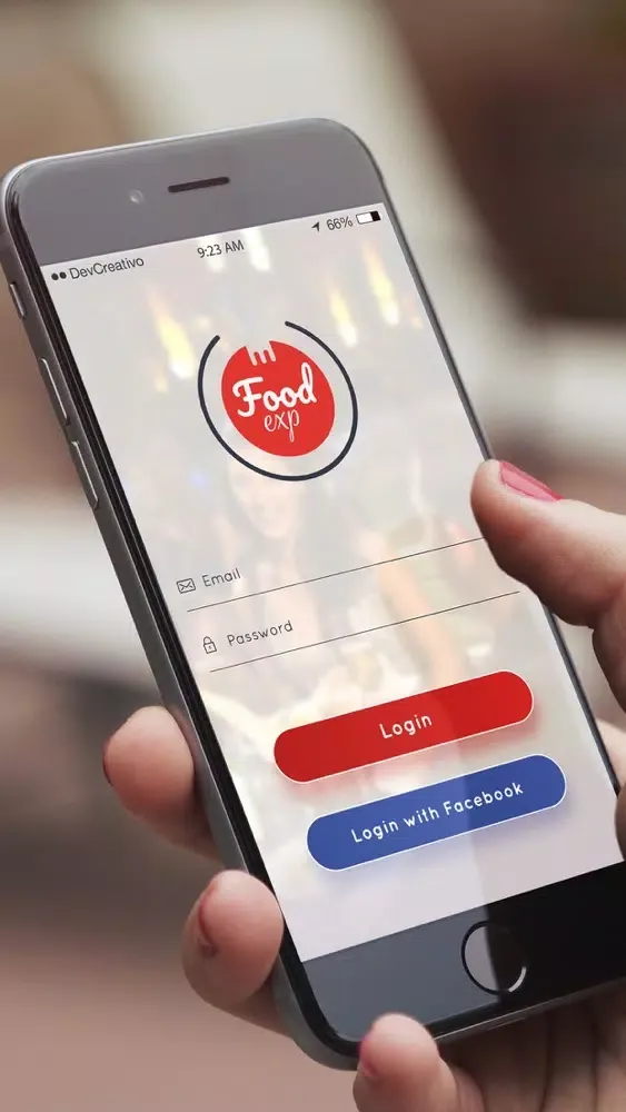 Ảnh chụp màn hình của FoodExp