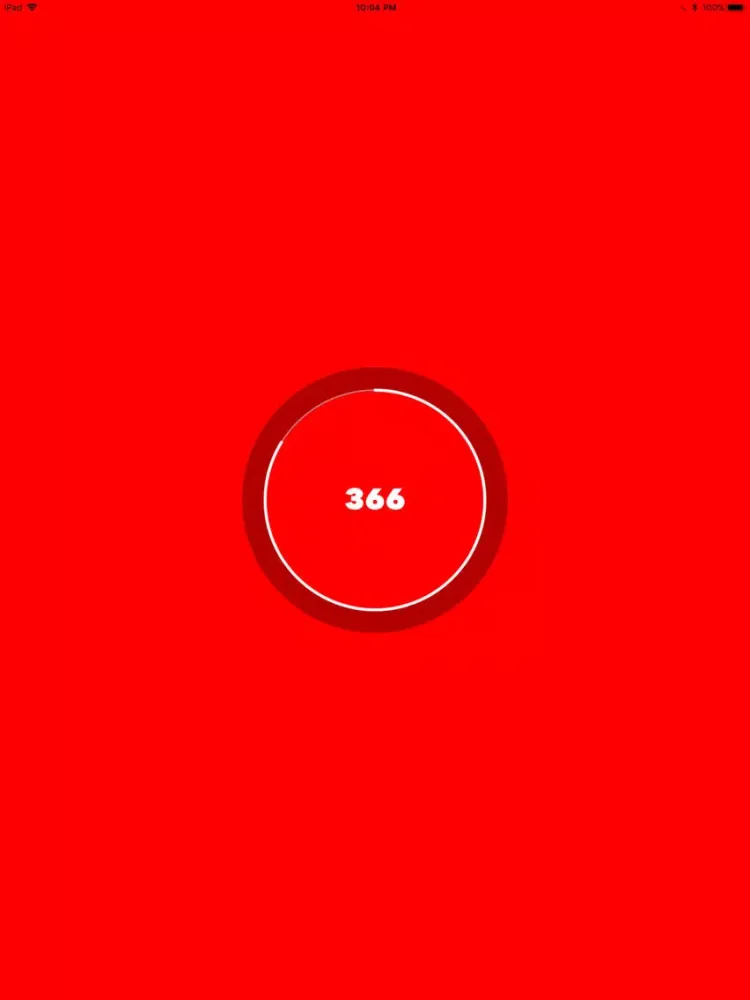 Ảnh chụp màn hình của 366 Events iPad 