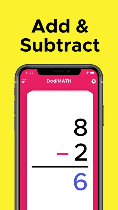 Zrzuty ekranu Math Flash Cards by DodiCards