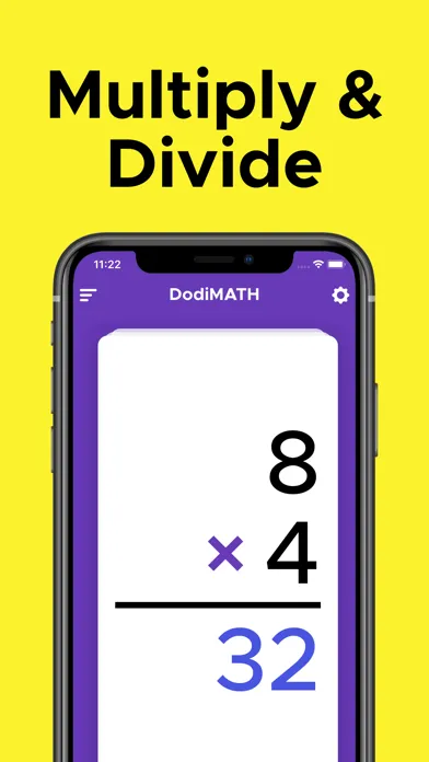 Zrzuty ekranu Math Flash Cards by DodiCards