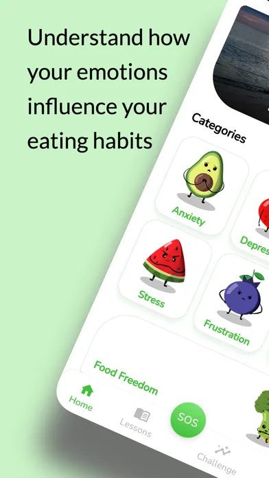 Brocco: Eating disorder & Diet Screenshots