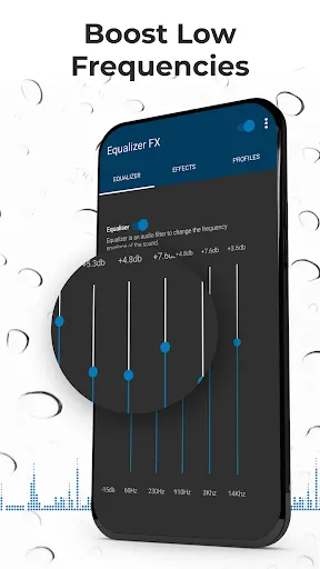 Tangkapan layar Equalizer FX: Sound Enhancer